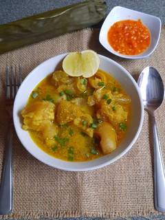 Foto resep Lontong Kikil Surabaya