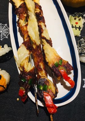 A picture of Marmite pastry snakes 🐍 🌱.