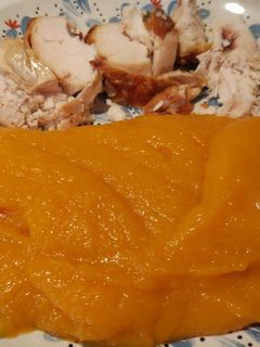 Una foto de Crema de calabaza