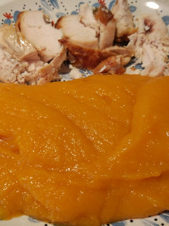 Una foto de Crema de calabaza