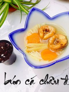 Hình của món Bún cá châu đốc.