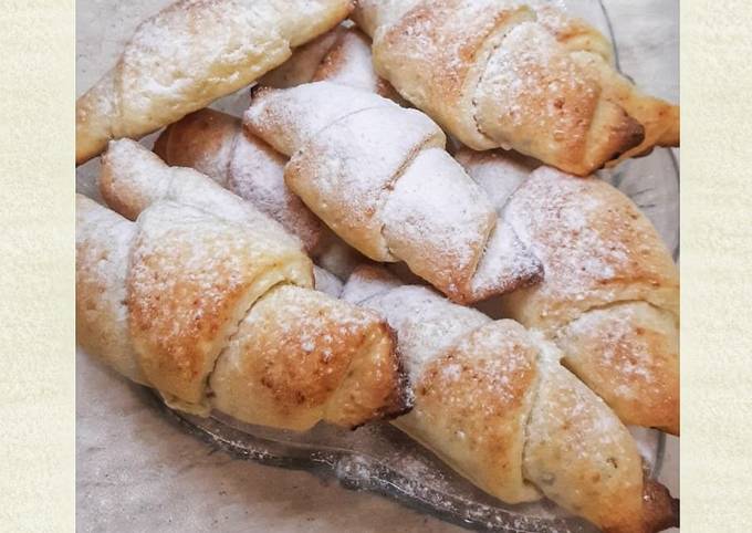 Рогалики Из Творожного Теста Фото