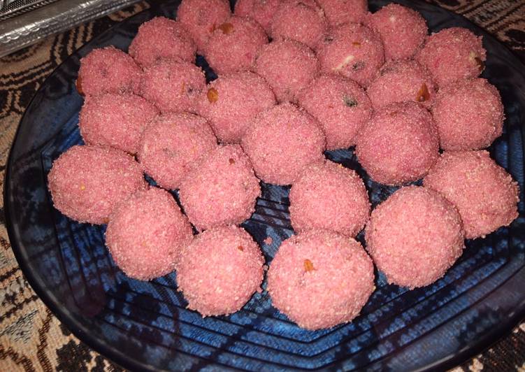 Easiest Way to Make Any-night-of-the-week Suji dry fruits ladoo
