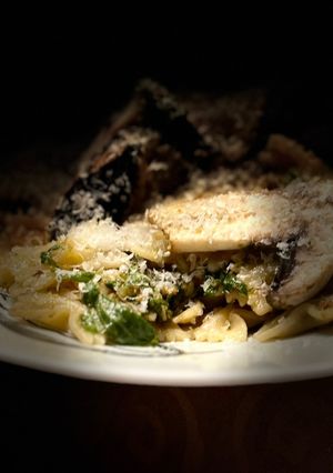 Une photo de Pesto Farfalle