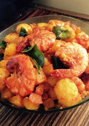 Foto resep Udang Pedas Eksotis