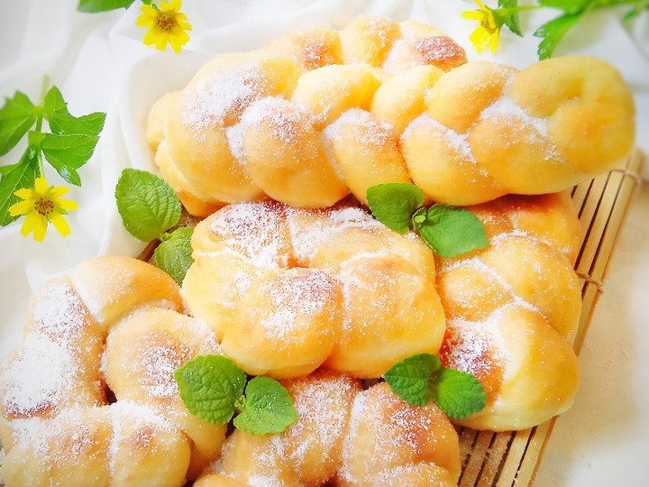 Bagaimana Membuat Donat Kepang (Metode autolysis) yang Lezat Sekali