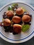 Croquetas de carne a la brasa