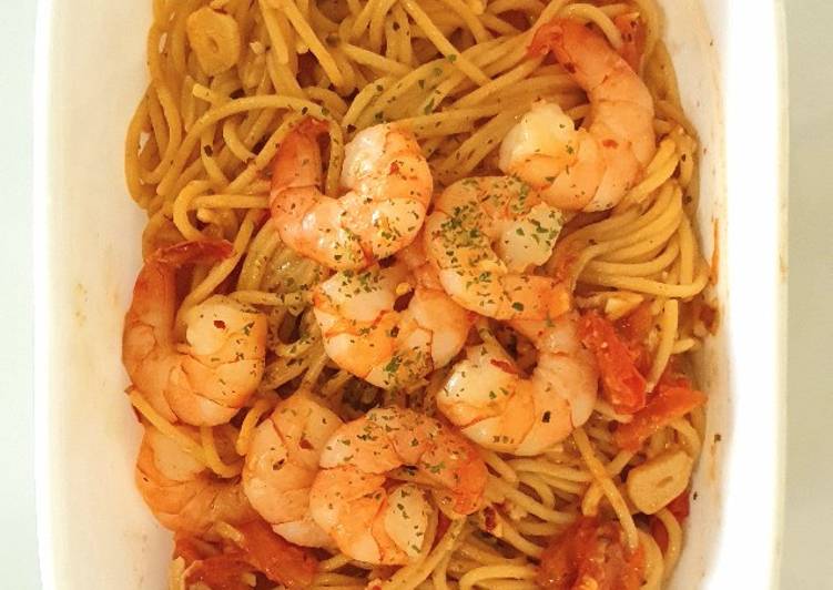 Recipe of Any-night-of-the-week One Pan Shrimp Pasta