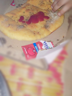 A picture of Restro style Garlic Bread.
