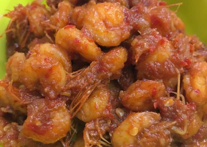 Udang Sambal Pedas Manis