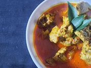 Gambar kare daging kambing