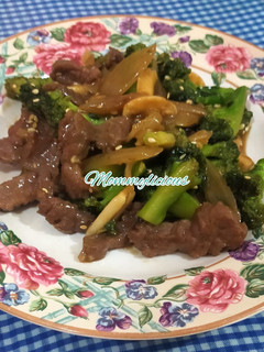 Foto resep Korean Style Beef Broccoli Mommylicious