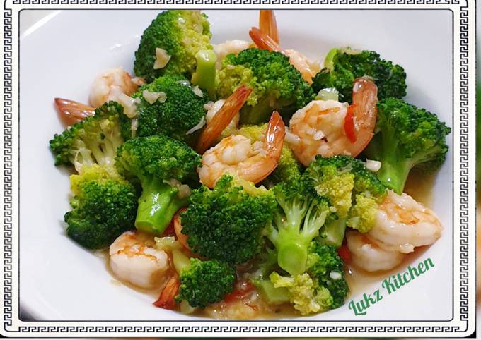 Resep Tumis Brokoli Udang Oleh Lukz Kitchen Cookpad