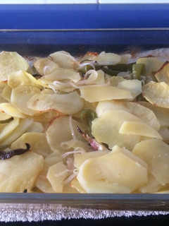 Una foto de Patatas panaderas
