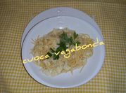 Una foto di spaghetti