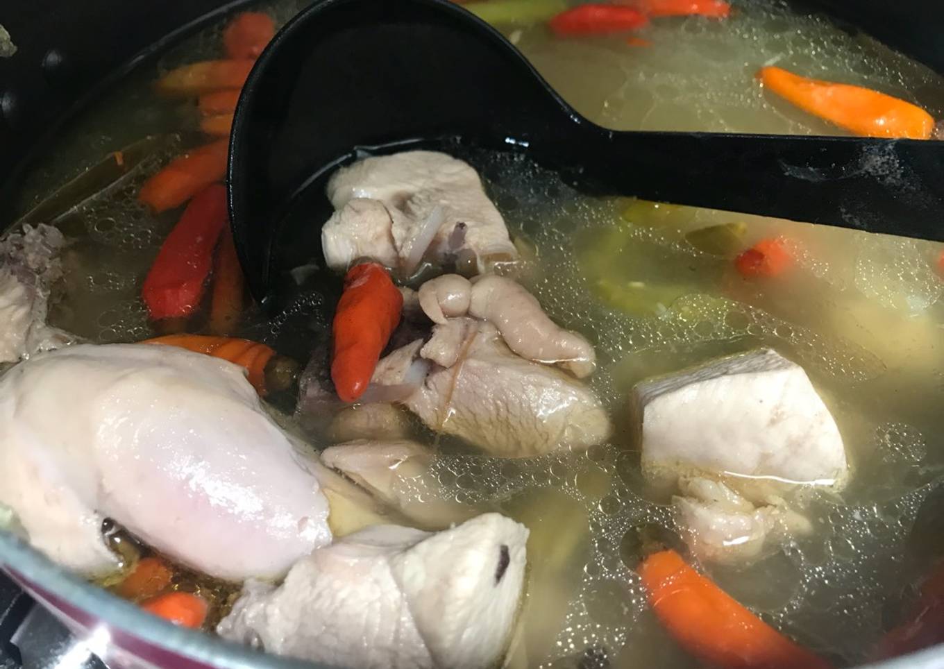 Sop Ayam Garang Asam