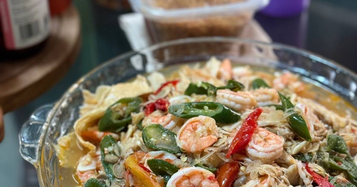 Resep Taoco Udang (pelengkap Lontong Medan) Dengan Bahan Sederhana