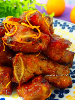 阿基師版~簡易橙汁排骨~ 的食譜成品照片