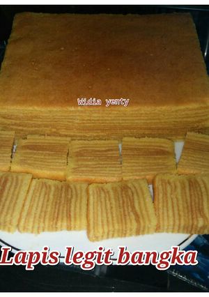 Foto resep Lapis legit bangka (thaipan)