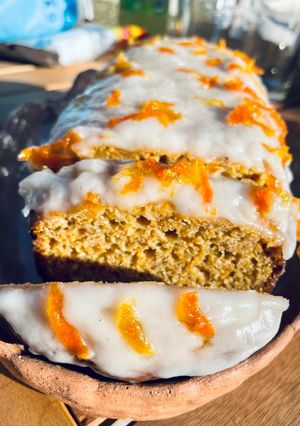 Una foto de CARROT CAKE saludable🧡 🥕