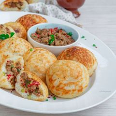 A picture of Masa (Hausa rice cake).