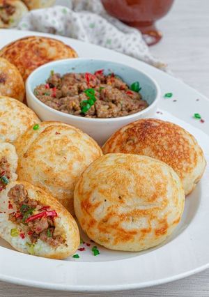 A picture of Masa (Hausa rice cake).