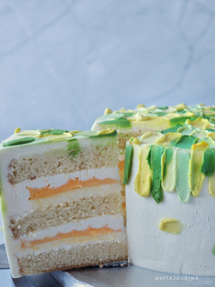 Foto resep Lemon Cake (Lemon Lime Curd)