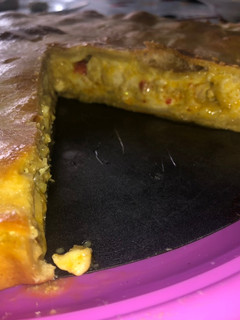 Una foto de Empanada/Tarta de pollo al curry🥧