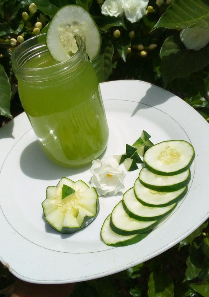 A picture of Cucumber juice.