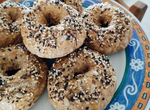 Una foto de Bagels riquismas!