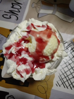 Una foto de Helado de tiramisú