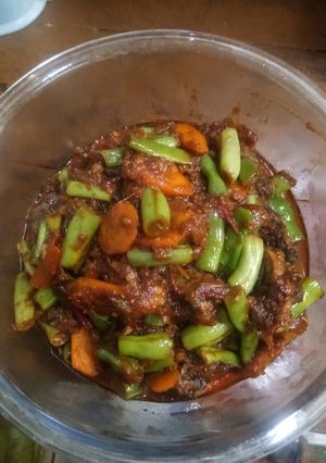 Foto resep Sambel Bajak Buncis