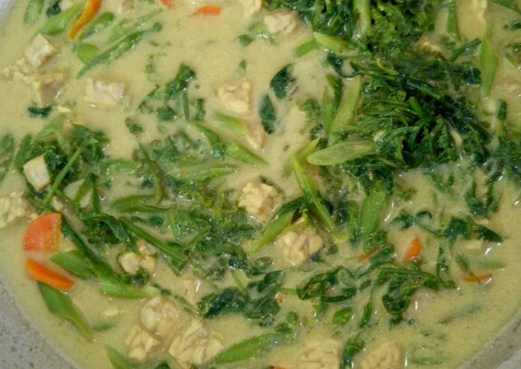 Pakis Buncis Masak Santan