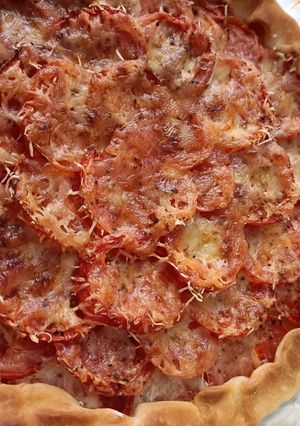 Une photo de Tarte à la tomate
