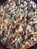 Rainbow pizza #eattherainbow