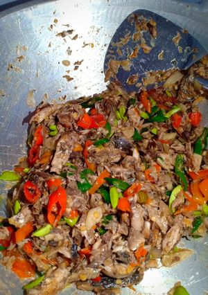 Foto resep Pindang pete cabe hijau