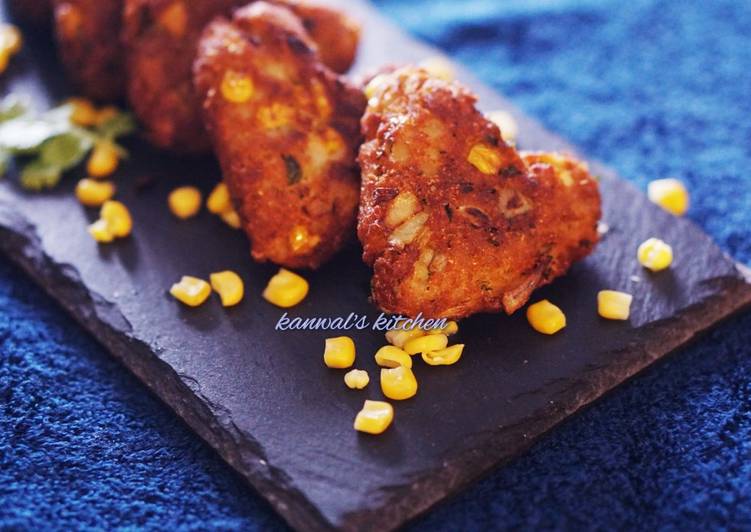 Corn cutlet