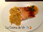 Una foto de patatas con naranjas