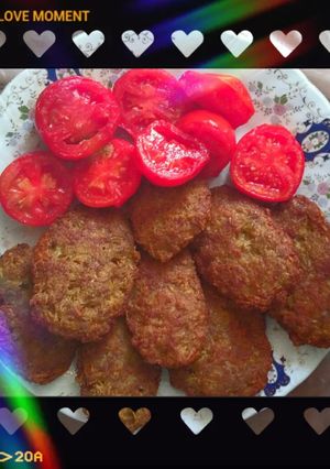 عکسی از دستور کتلت گوشت