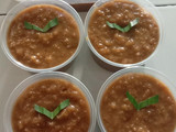 Bubur ketan gula merah