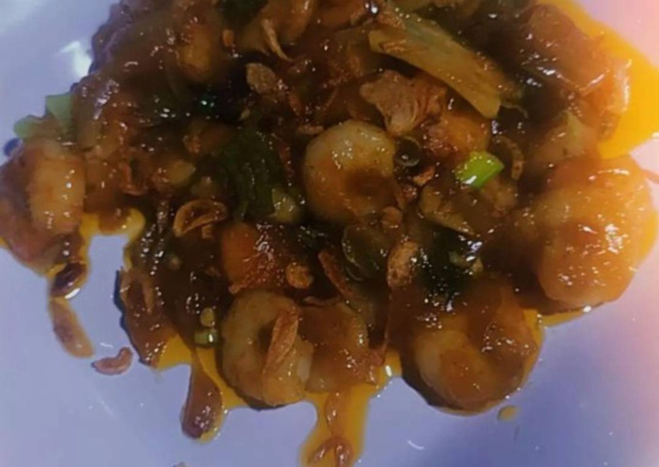 Udang asam manis