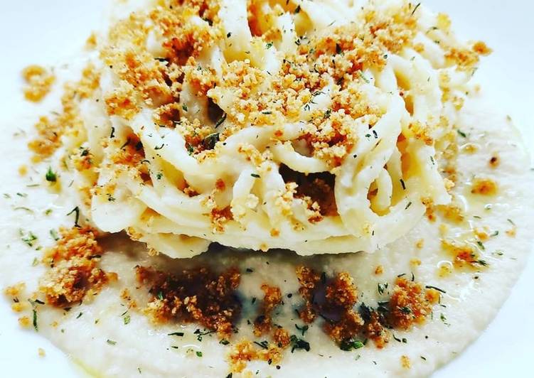 Spaghetti alla crema di cavolfiore