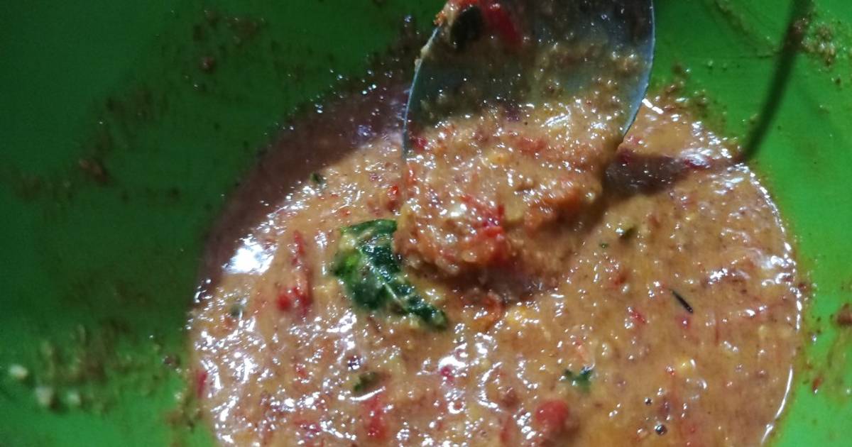 Resep Bumbu Pecel Sambal Kacang Oleh Dapoer Amelia Cookpad