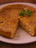 Tortilla de coliflor especiada
