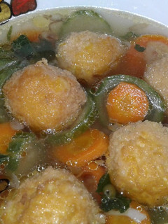 Foto resep Sup bola tahu