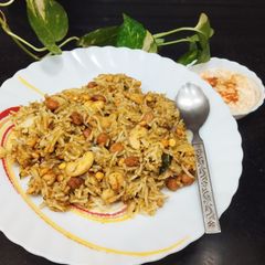A picture of Coriander Pulav.