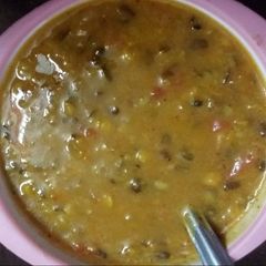 A picture of Dhaba style dal Fry.