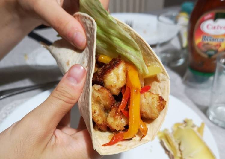 Tortilla con pollo🌮