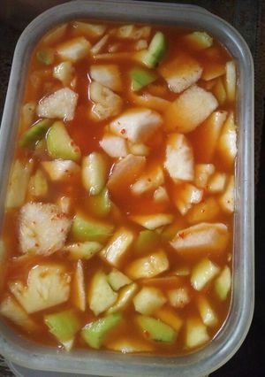 Foto resep Asinan buah