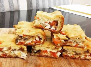 Foto de Torta de Sardinha e Legumes